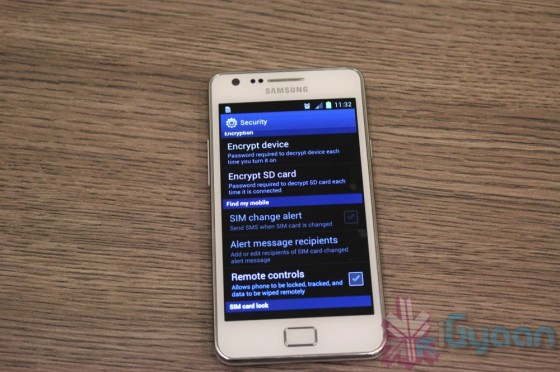 Samsung Galaxy S2 ICS india 1 560x372 Hands on with the Samsung Galaxy S2 ICS Android 4.0.3 Update in India