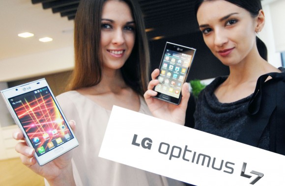 LG Optimus L7 580x379 LG launches four new Smartphones in India Optimus 4X HD along with Optimus L7, L5 and L3   Live Video