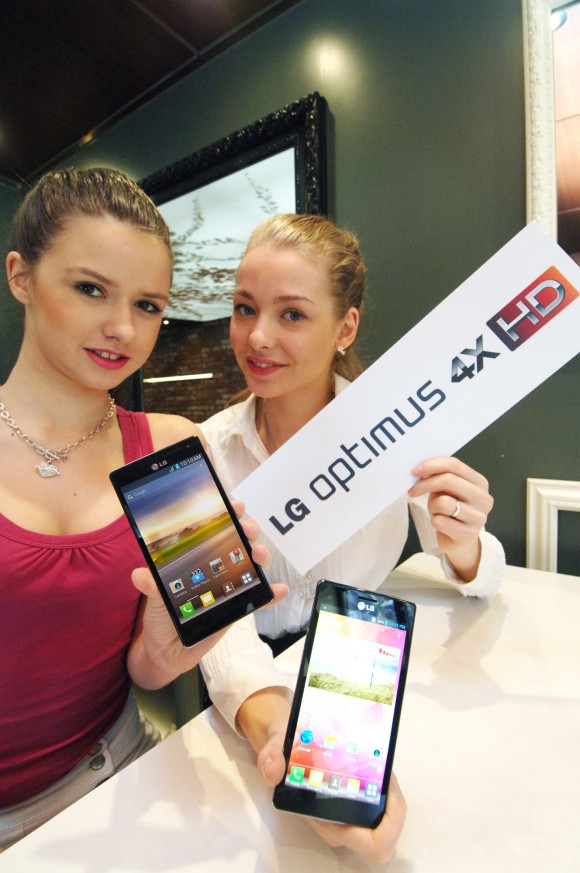 Optimus 4X  580x873 LG launches four new Smartphones in India Optimus 4X HD along with Optimus L7, L5 and L3   Live Video