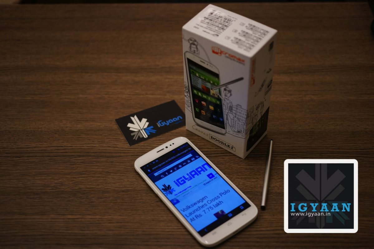 Micromax Canvas Doodle A Unboxing Video Specs And Price Igyaan