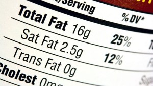 fat nutrition label