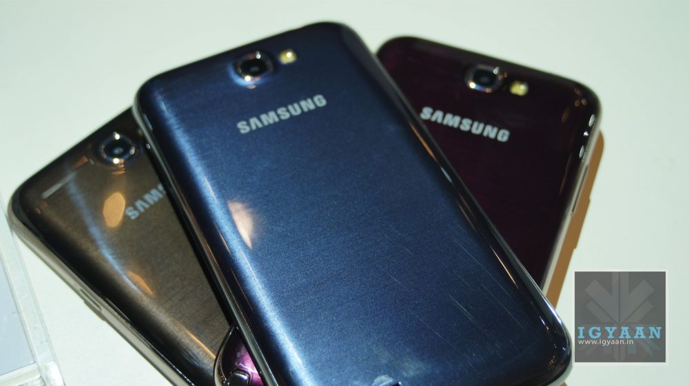 Three New Colour Variants Of The Samsung Galaxy Note 2 Launched