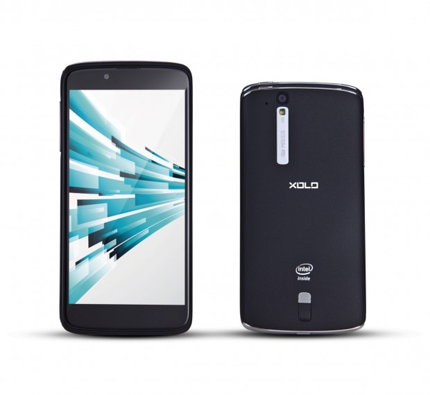 Xolo x1000 front and back