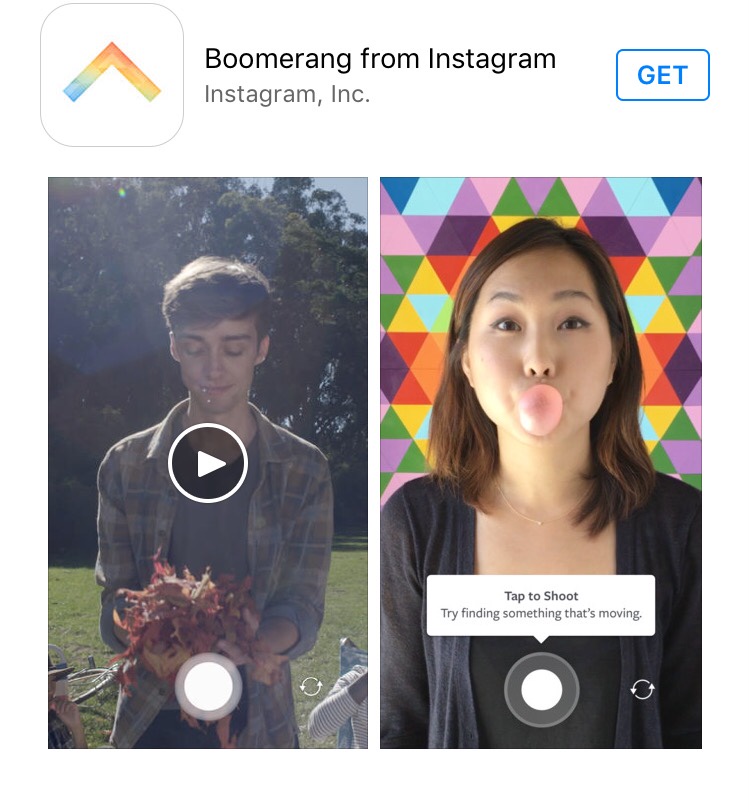 download how to make boomerang on insta
