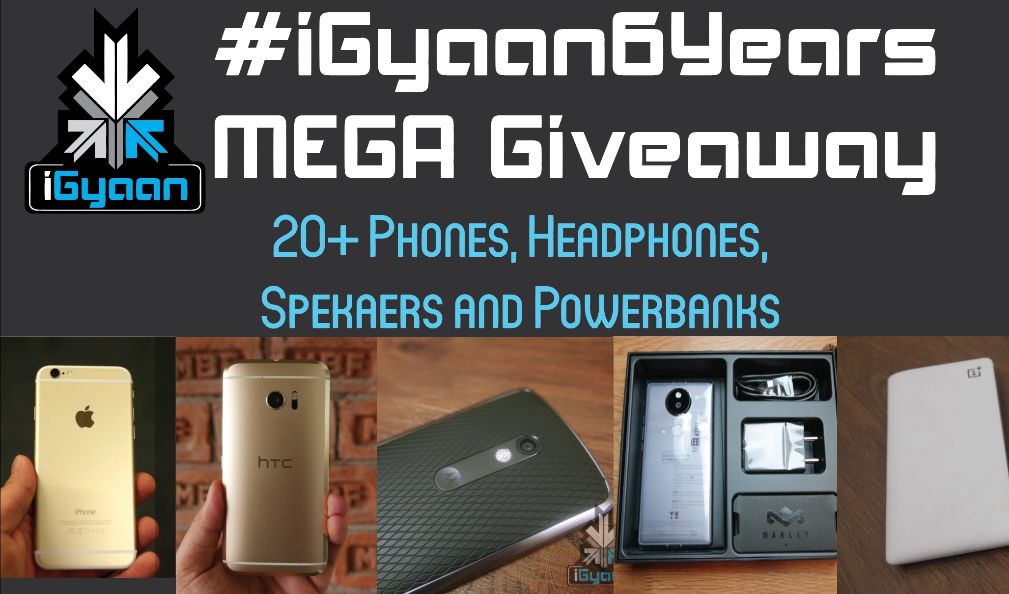 6TH ANNIVERSARY MEGA GIVEAWAY: 1 GIVEAWAY EVERY DAY