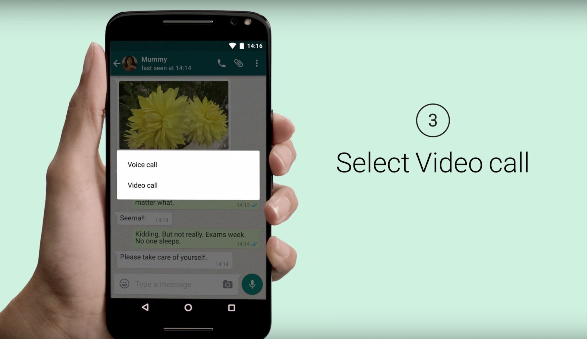 how to video call on whatsapp web