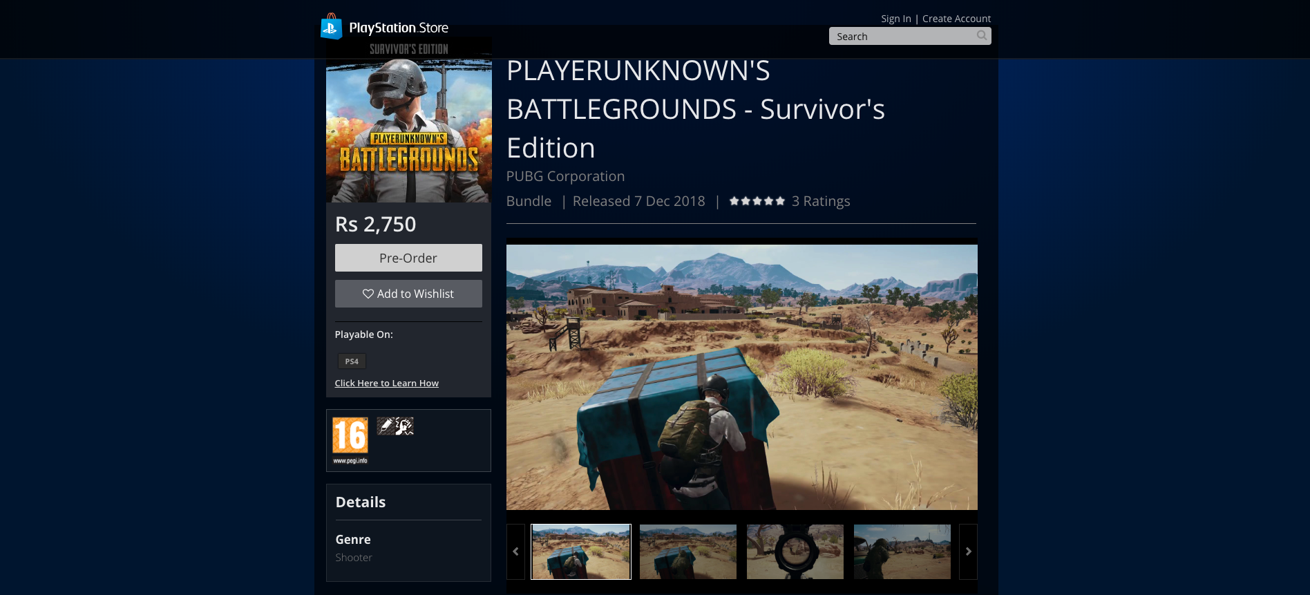 pubg ps4 price playstation store