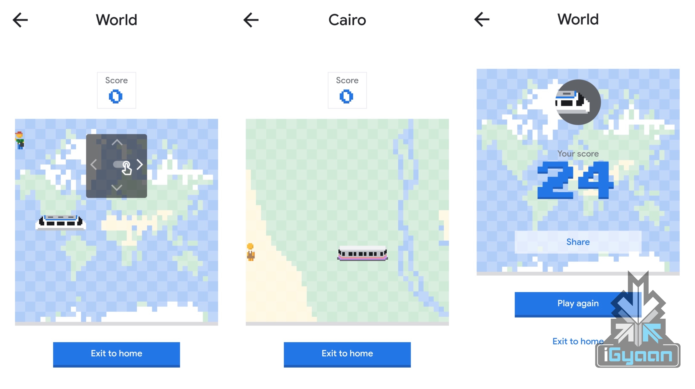 Play Snake Game in Google Maps