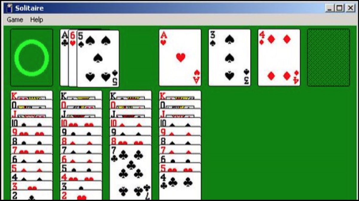microsoft solitaire collection repeating game